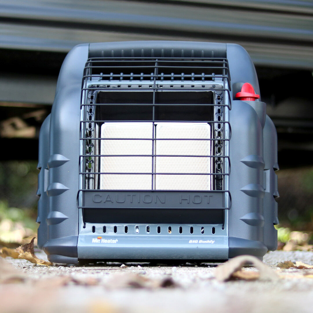 Mr. Heater MH18B 18000 BTU Hunting Big Buddy Portable Propane Gas Heater,  Grey 89301005297 | eBay