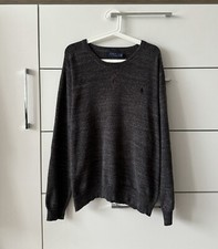 Polo Ralph Lauren Gray Melange Crewneck Sweatshirt Mens Size Large