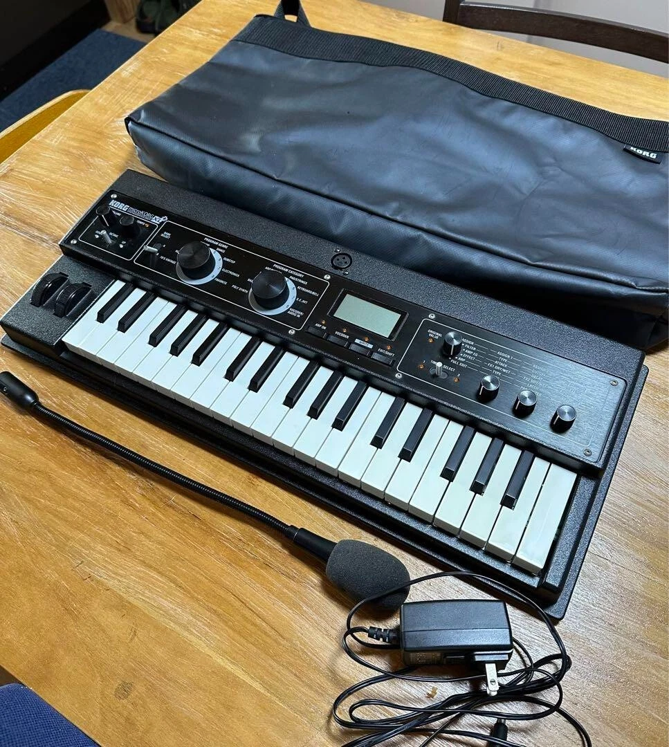 Korg MicroKorg XL+ Synthesizer/Vocoder Good Working Japan Used