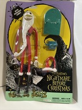 1993 Hasbro Tim Burton s Nightmare Before Christmas Sealed 9 Figure JACK SANTA