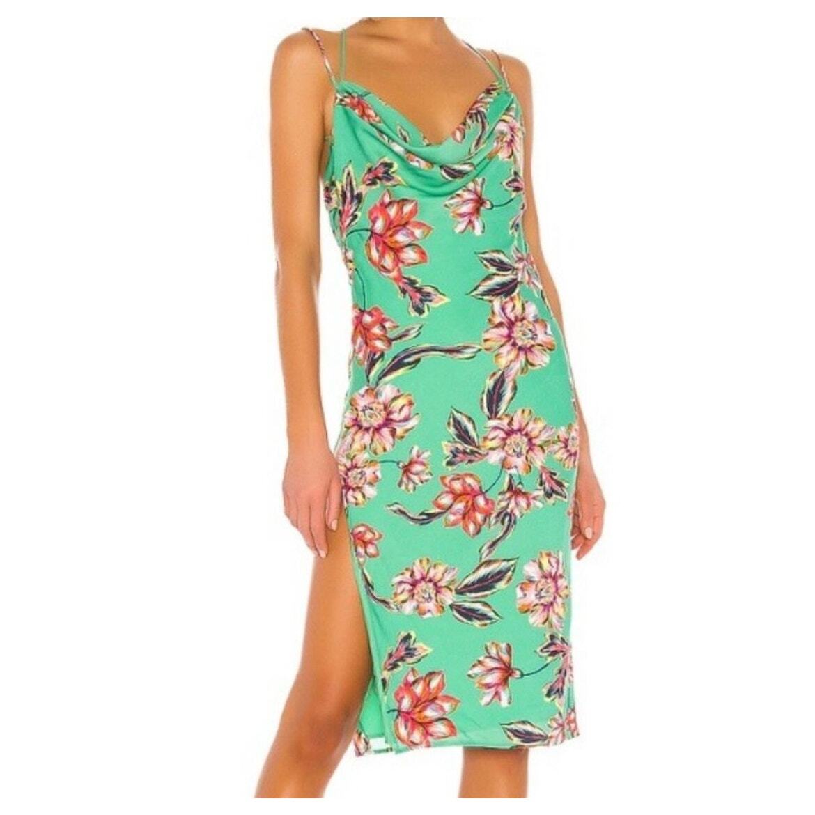 michael costello green dress Lucky – STELLO