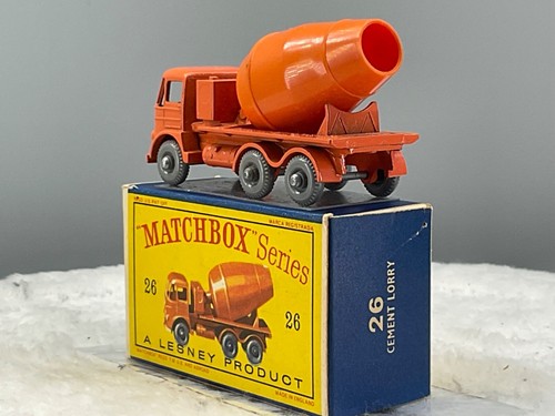 Matchbox lesney 1961 #26B Foden Cement Lorry V,N,Mint in D2/box all orig,N.O.S - Picture 2 of 14