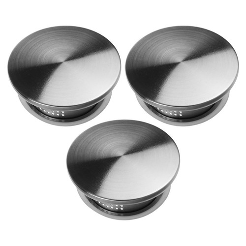 3 PCS Cold Water Jug Carafe Replacement Lid collection Stainless Steel Leak Cover