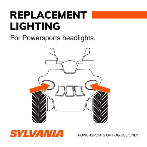 Sylvania 9005 LED Powersport Headlight Bulbs for Off-Road Use /Fog Lights 2 Pack - Picture 9 of 9