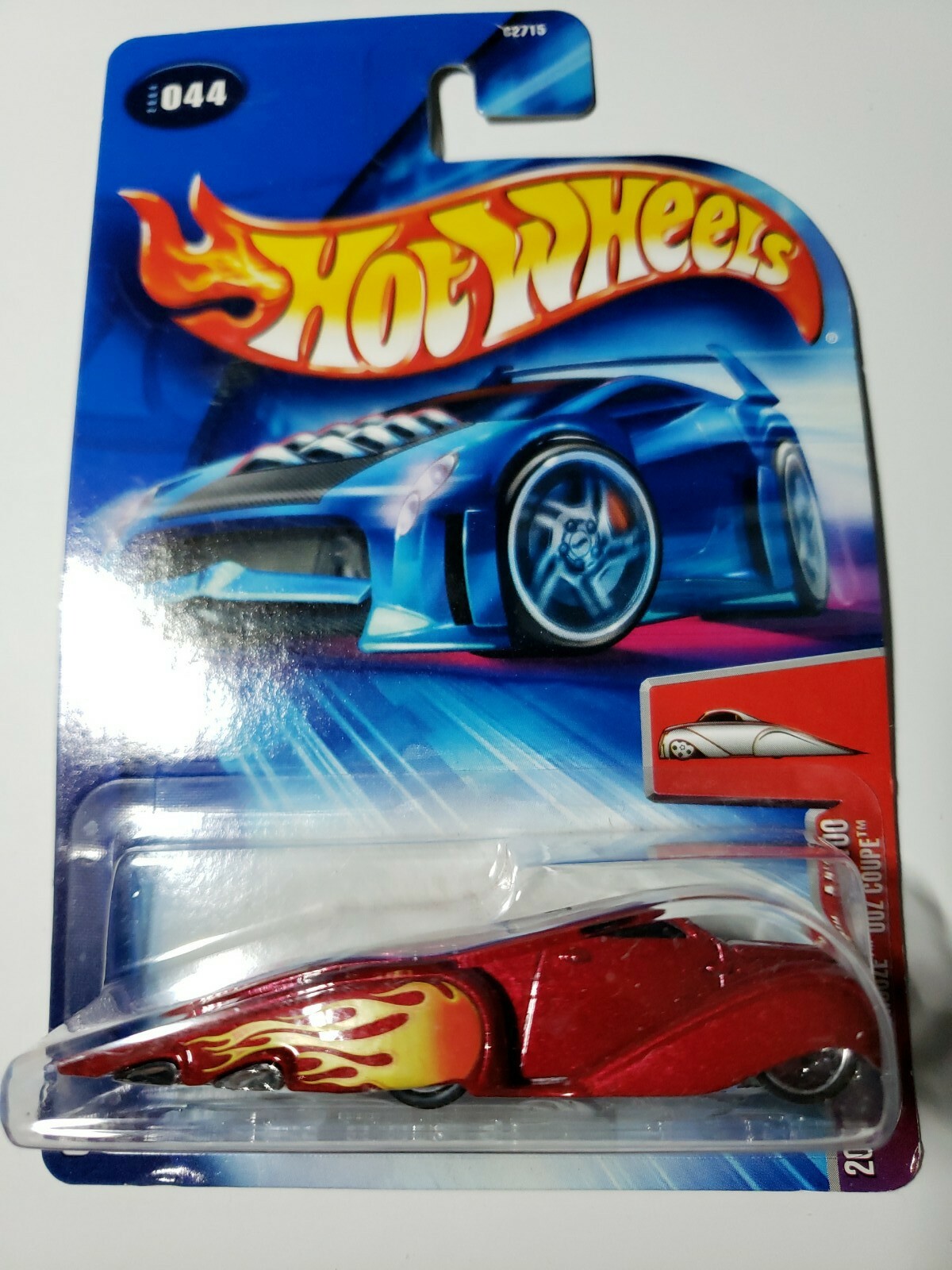 2004 Hot Wheels #44 First Editions 44/100 CROOZE OOZ COUPE Red