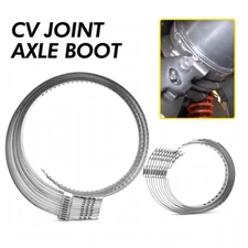 20x Universal Drive Shaft Axle CV Joint Boot Clamp Tool Kit L&S Stainless Steel