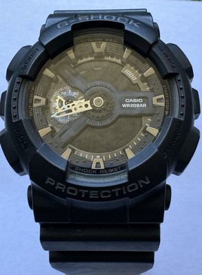 G-Shock Casio GA-110 Digital Watch Black Men s Authentic Brand NEEDS BATTERY  