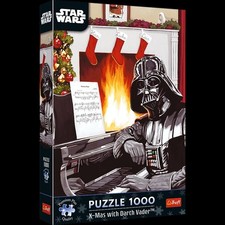 Puzzle Trefl 1000 Teile Weihnachten Mit Darth Vader Star Wars Premium Plus 