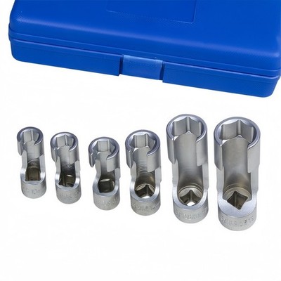 6 Stück Nutmaulschlüssel Satz 10 11 12 14 17 19 mm für Autoservice