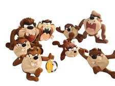 TASMANIAN DEVIL LOONEY TUNES WARNER 1997 BEAN BAG PLUSH Lot