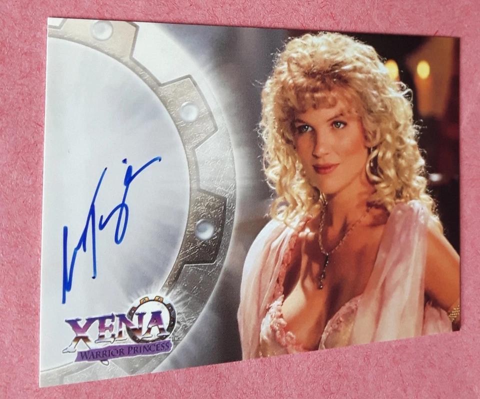 XENA WARRIOR PRINCESS:  ALEXANDRA TYDINGS AS 'APHRODITE' AUTO CARD - Image 2 of 4