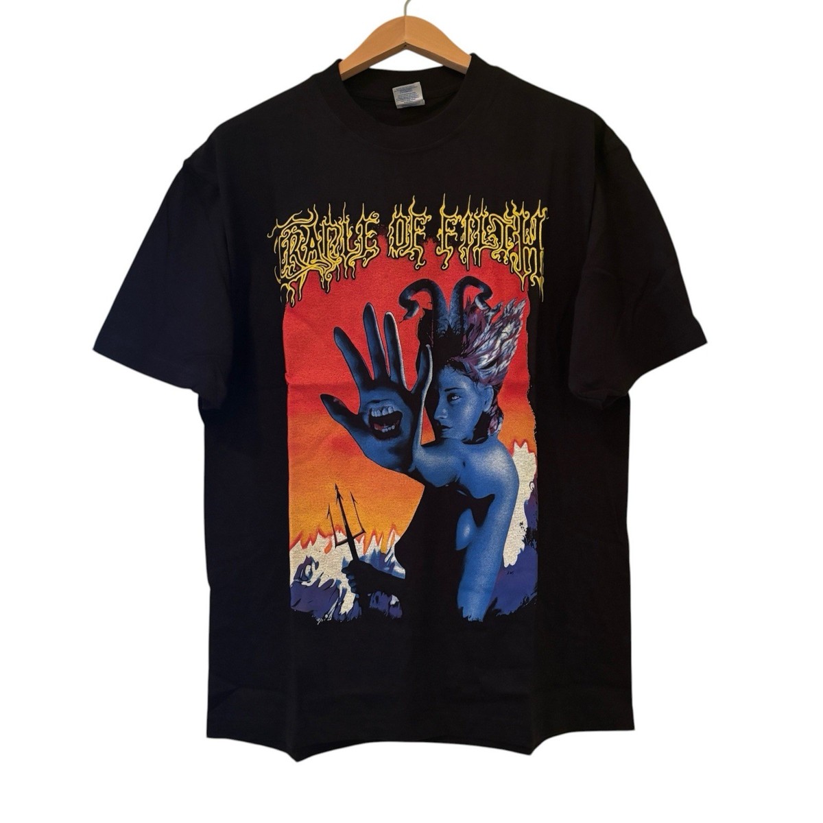 2000 Vintage Cradle Of Filth Speak To The Hand Tee Shirt Reprint