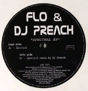 Flo & DJ Preach - Spectral EP - French 12'' Vinyl - 2004 - LTD