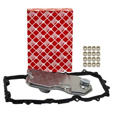 Getriebeölfiltersatz Automatikgetriebe + Dichtung Febi für Audi Q7 Porsche VW