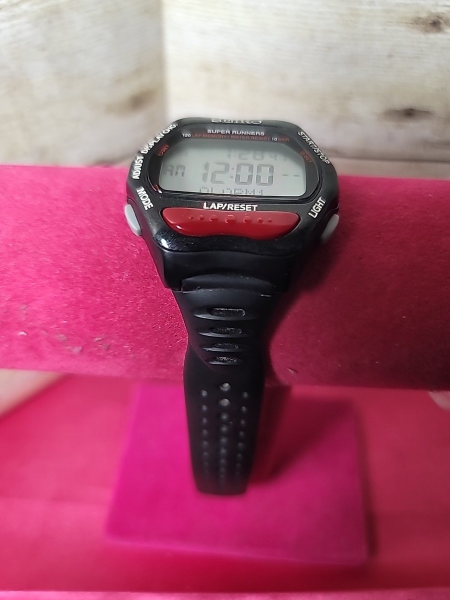 SEIKO vintage Super Runners S650-4000 digital vintage sport watch