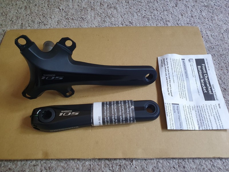 NEW Shimano 105 FC-5800 series 165mm 11 speed crankarms chainset crankset cranks
