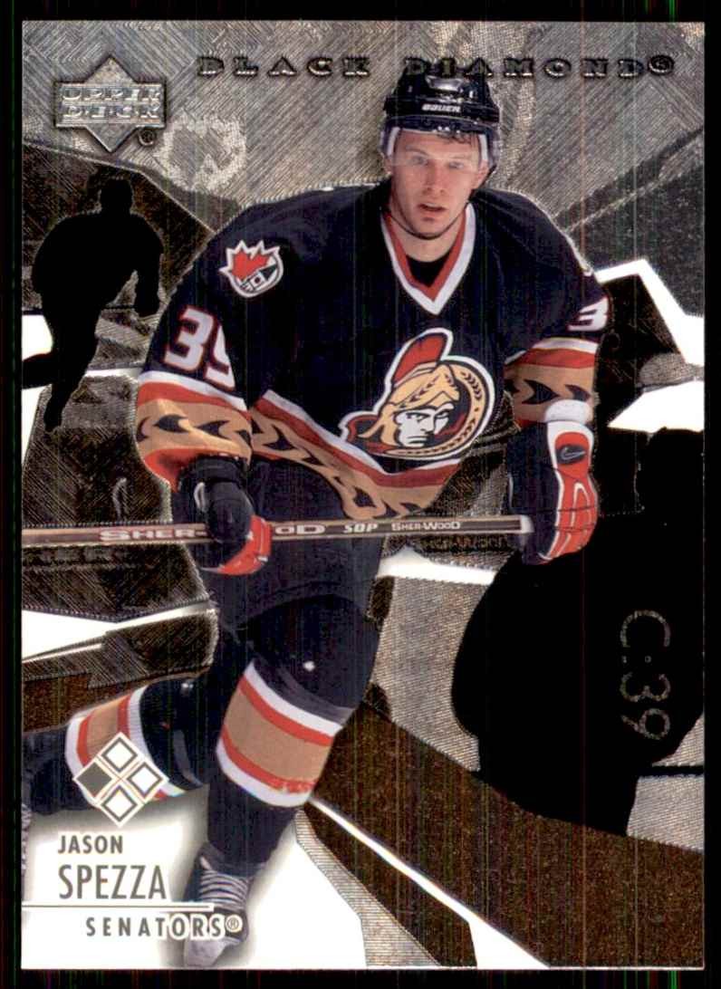 2003-04 Upper Deck Black Diamond #28 Jason Spezza Ottawa Senators