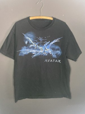 Y2K 2009 Avatar Movie Promo T-Shirt  Sz Large James Cameron vintage
