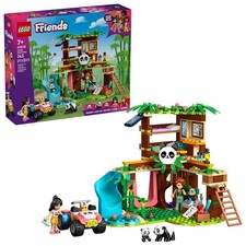 LEGO Friends Panda Sanctuary Animal Care Pretend Play Toy for Multicolor