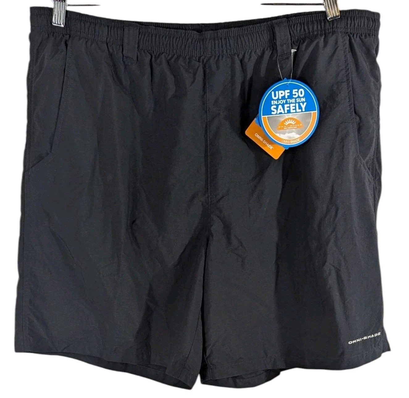 Columbia PFG Swim Trunks Black Mens XL Omni Shade UPF 50 Drawstring Water Shorts
Opens in a new wind