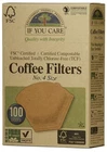 If You Care Coffee Filters No.4 Unbleached - 100 Filters