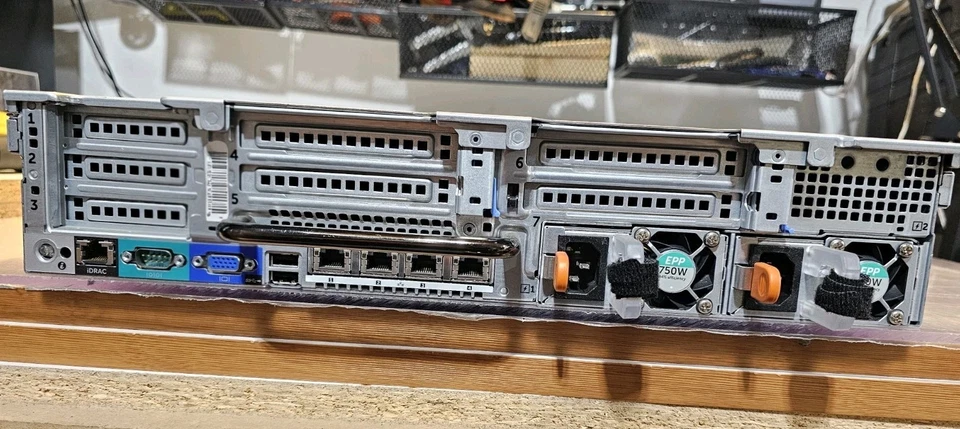 Dell PowerEdge R730 8 Bay Server w Trays 5x900GbSAS 128GbRAM 2x16c v4CPU Proxmox - Image 2 of 4