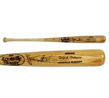 Rafael Palmeiro Signed Chicago Cubs Louisville Slugger Engraved MLB Bat