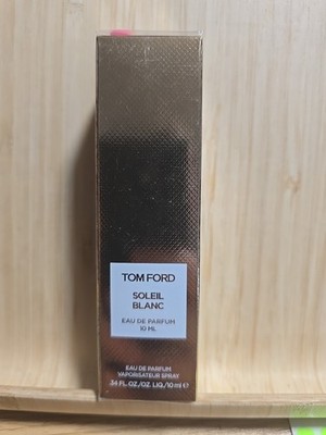 Tom Ford Soleil Blanc Eau De Parfum .34 fl oz / 10 ml Spray Mini Travel Size NIB