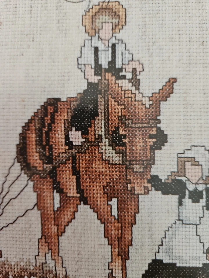 Stoney Creek GENTLE UNITY Amish Farm Counted Cross Stitch Pattern Book 21 USED - Image 2 of 4