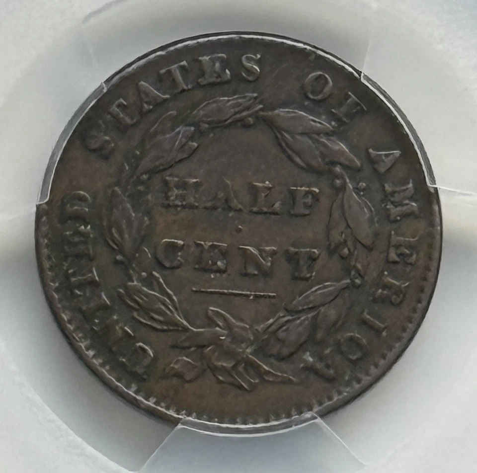 1832 Classic Head Half Cent - PCGS XF Detail - Image 4 of 4