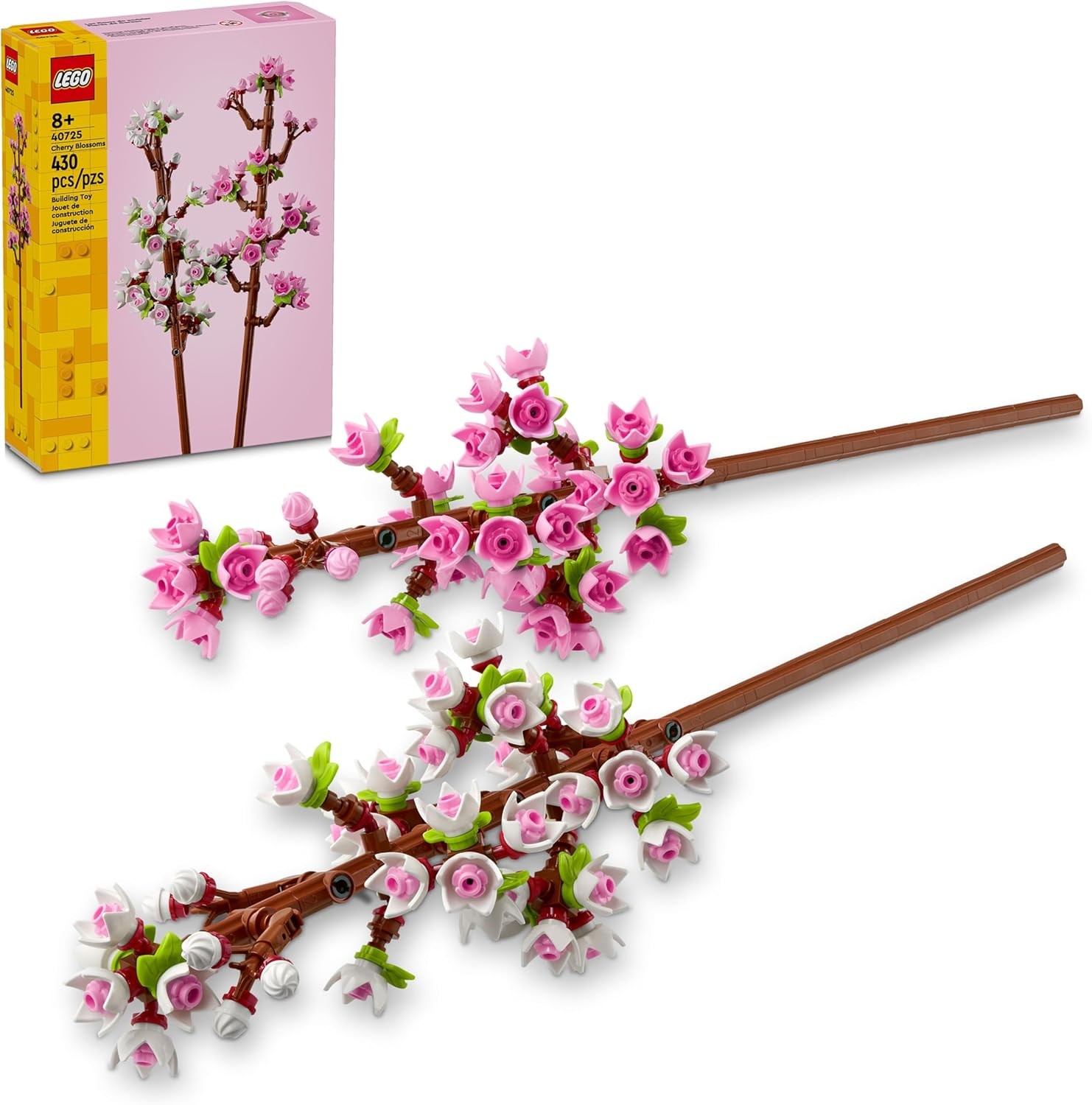 LEGO Cherry Blossom Building Toy for Kids&comma; Girls & Boys&comma; Ages 8&plus; -&period;&period;&period; 