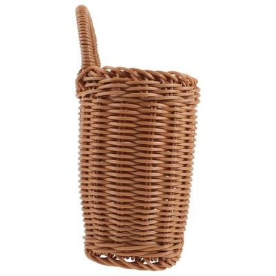  Blumenkorb Türhängekorb Aus Rattan Hängende Körbe Küche Wandhängender