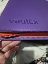 Vault X SV1 12 Pocket Sideloading Zip Binder - Scarlet & Violet Base