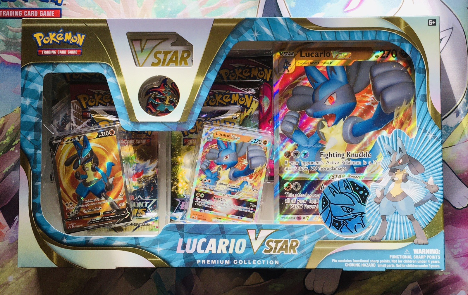 🔥Pokemon TCG Lucario VSTAR Premium Collection New/Unopened!🔥