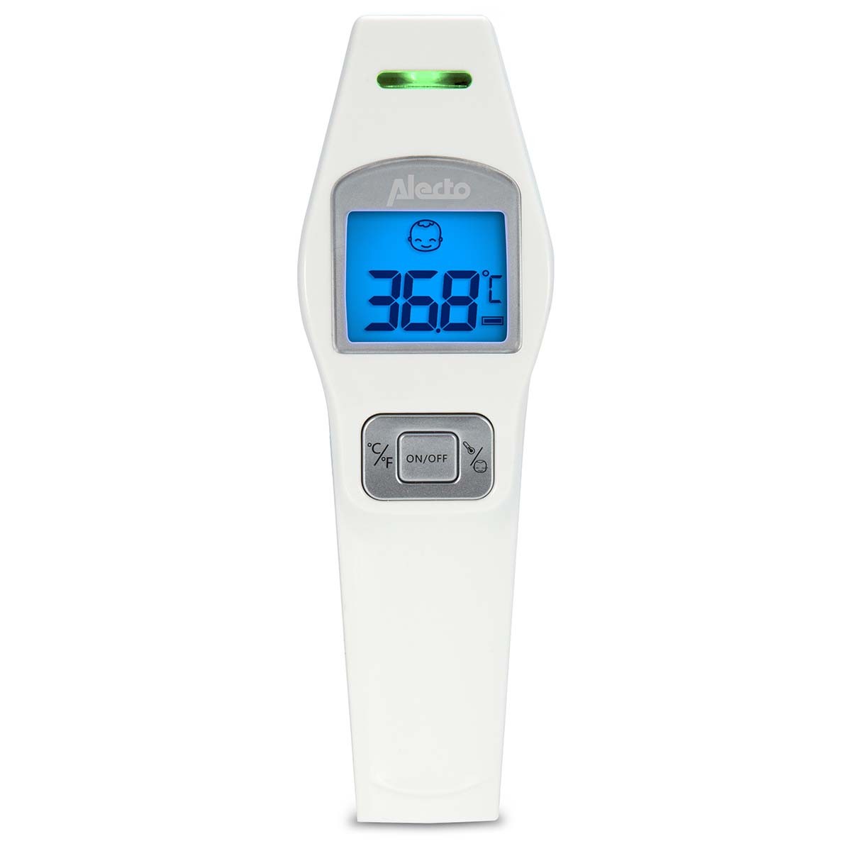 Thermomètre frontal infrarouge sans contact alarme fièvre bébé thermomètre médical