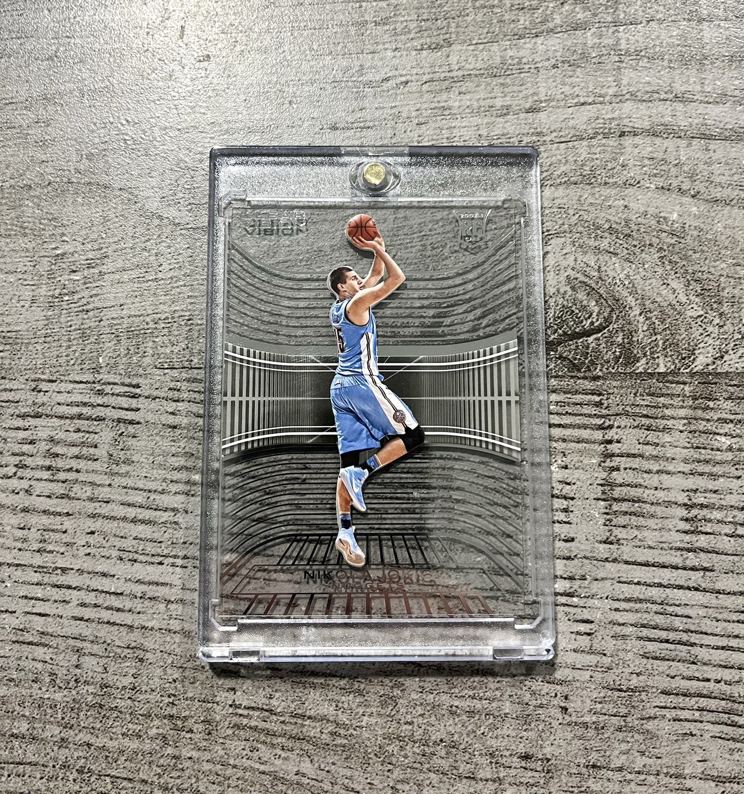 2015 Panini Clear Vision Nikola Jokic Rookie Card Acetate #99