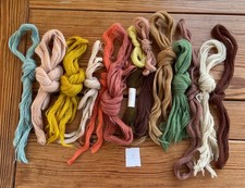 Appleton’s crewel embroidery wool selection of small hanks 78gms in total