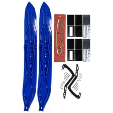 Kimpex 272627 Blue Rush Ski Kit Snowmobile ZR M 600 800 RMK SKS 850 Indy 1000