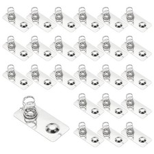 AA Battery Contact Spring Plates, 24 Pcs 24 mm x 11mm Terminal Contact