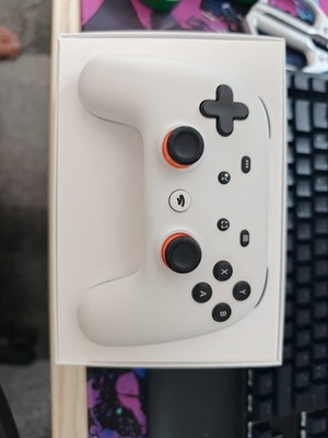 Google Stadia Controller, Bluetooth, Gaming, PC, Weiß