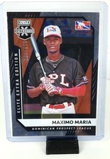 2021 Panini Elite Extra Edition - Maximo Maria #185 /999 (RC)
