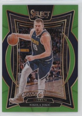 2024 Panini Select Concourse Neon Green Prizm 73/75 Nikola Jokic Jokić #14 0m1w