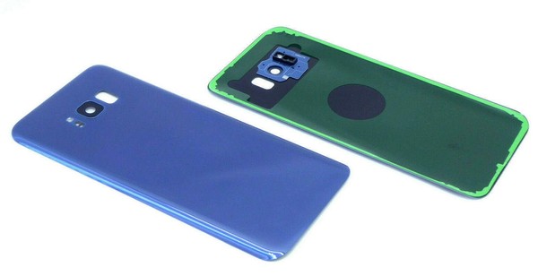 Kompatibel FüR Samsung Galaxy S8 Plus SM-G955F Blau Akkudeckel Backcover-image