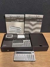 Sharp PC-1246 Pocket Computer W/CE-125 Printer and PC-125