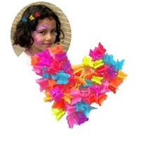50 Pcs Butterfly Hair Clips, Beautiful Hair Clips Matte 1 Count Pack of 50 