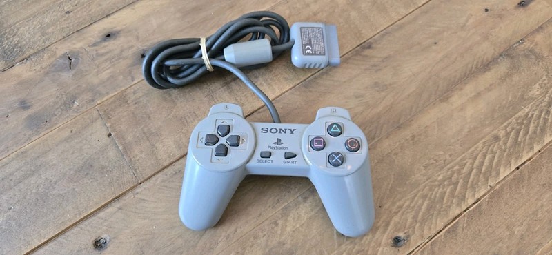 PlayStation 1 PS1 PS One Controller OEM Gray SPCH-1080