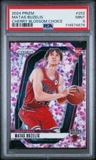 2024 Panini Prizm Matas Buzelis #252 Cherry Blossom Choice /20 PSA 9