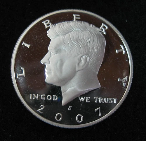 2007 s KENNEDY HALF DOLLAR  - 50c - PROOF - 90% Silver
