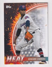 2021 Topps Pro Debut THE COGENERATION HEAT #TC-8 EDWARD CABRERA RC Rookie QTY