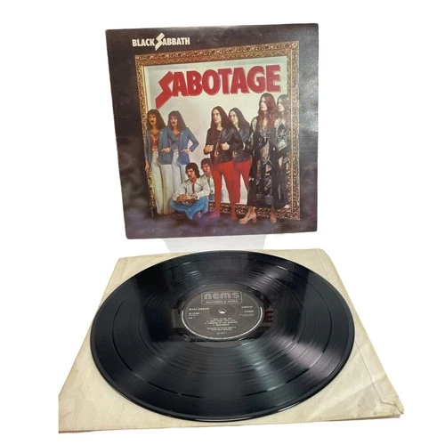 Black Sabbath Sabotage UK LP 1st Pressing 9119001 Sterling 1 1 1 2